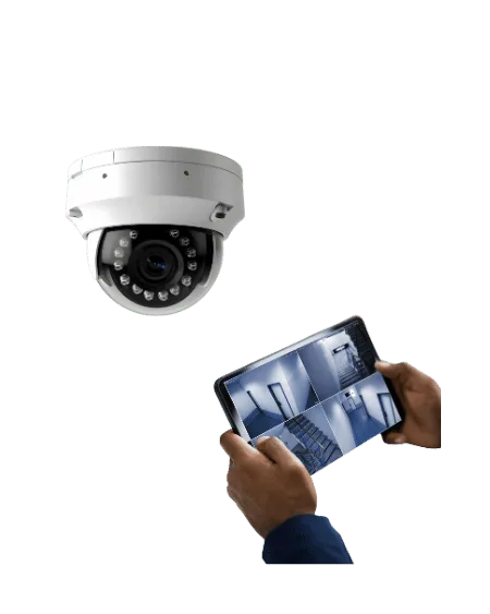 Videoüberwachung für Büro, Lager und Privat in NRW: IP-Kameras (PoE) mit Bewegungsmelder & Außenlicht, stabile Aufzeichnung mit Network Video Recorder.