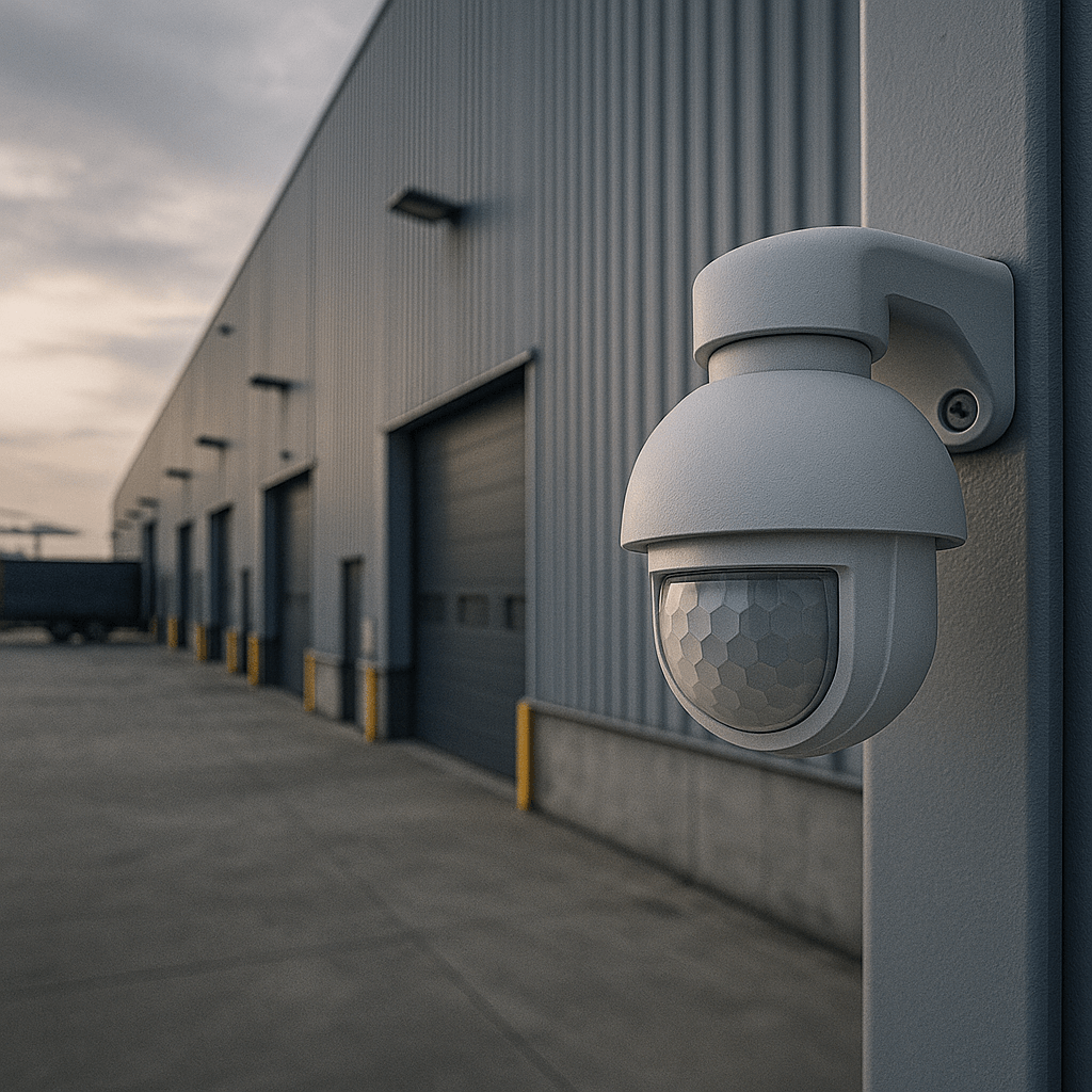 Bewegungsmelder und Alarmanlagen für Industrie und Logistik
