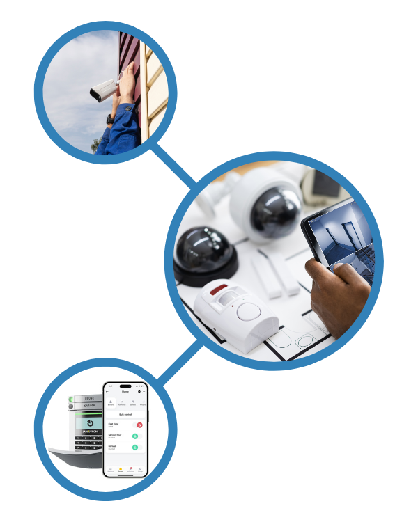 Sicherheitstechnik & Alarmanlagen - Von Bewegungsmelder bis Viderüberwachungssystem. Kaiser Sicherheitstechnik plant und installiert.