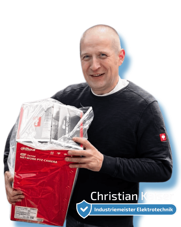 Christian Kaiser Sicherheitstechnik (Industriemeister Elektrotechnik) Christian Kaiser - Industriemeister Elektrotechnik und Experte für Sicherheitstechnik, Videoüberwachung & Netzwerktechnik